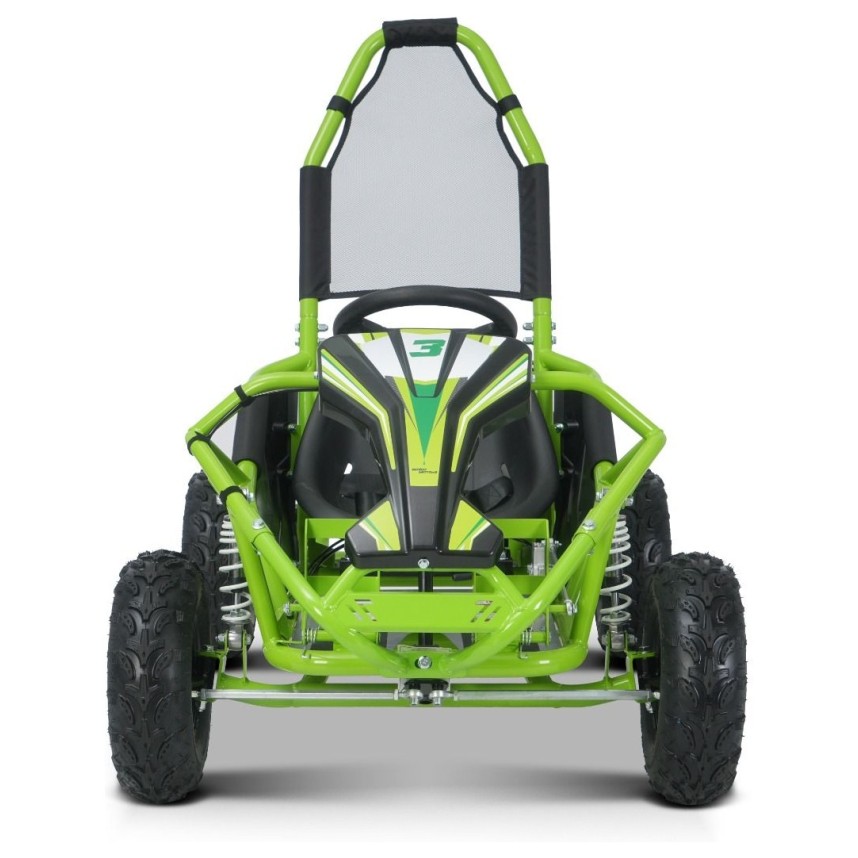 Otroški bencinski gokart Buggy RSX 98 cm³, 30 km/h, zelen