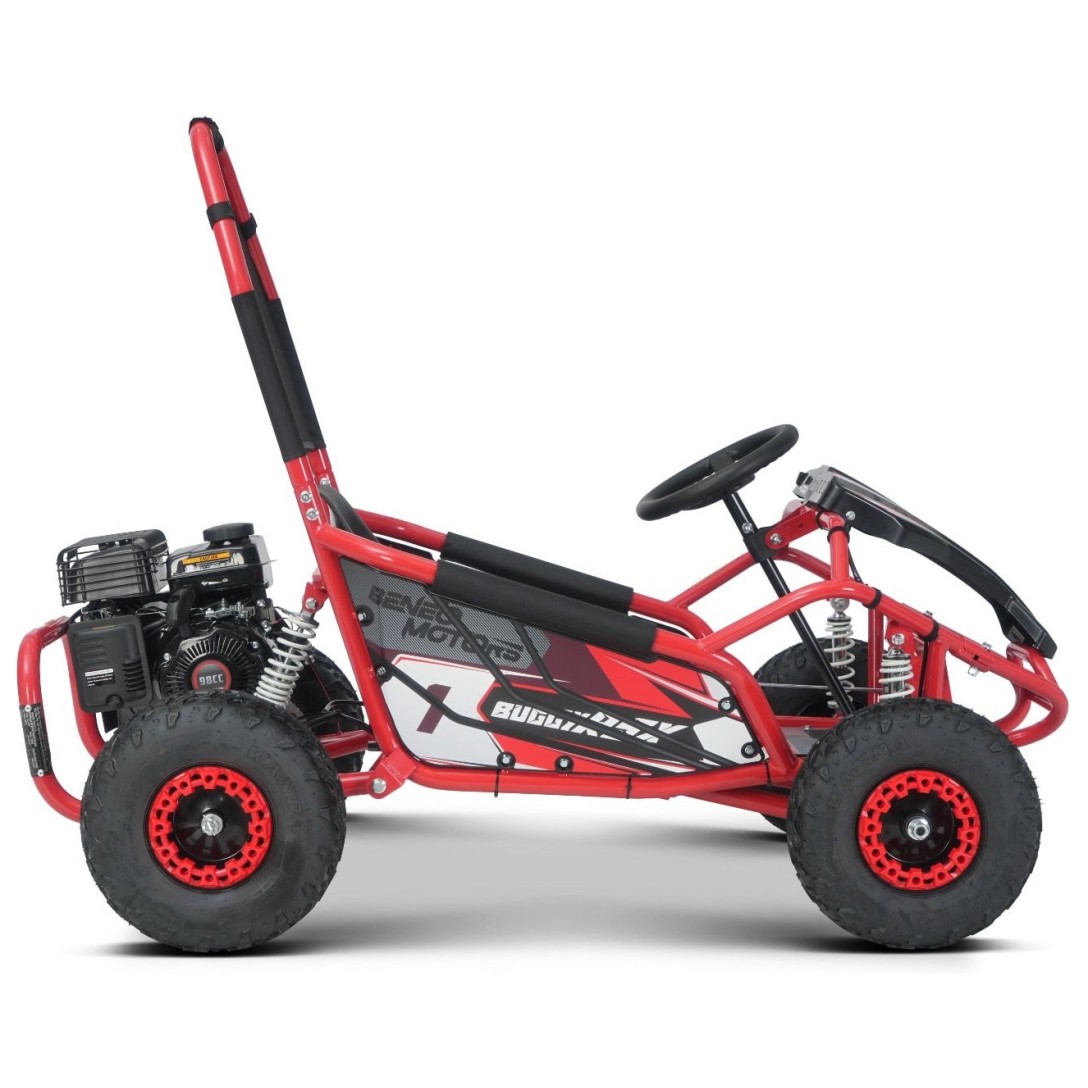 Dječji benzinski gokart Buggy RSX 98 cm³, 30 km/h, crveni Dječji benzinski gokart Buggy RSX 98 cm³, 30 km/h, crveni