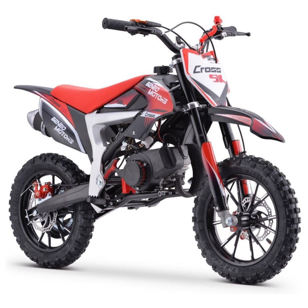 Dječji moto cross CROSS SX 50 cm³, 1,5 kW, 40 km/h, crveni