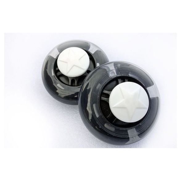 Poganjalec za otroke RIRICAR, pink, PU mehka kolesa