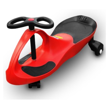 Poganjalec za otroke RIRICAR, rdeč, PU mehka kolesa