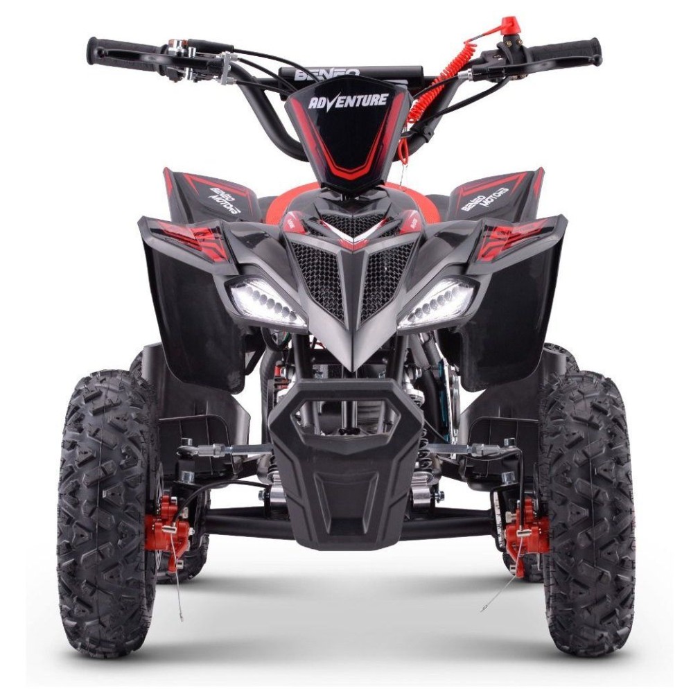 Otroški 4 kolesnik Adventure, rdeč, bencin, 50cc, 40km/h
