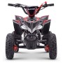 Otroški 4 kolesnik Adventure, rdeč, bencin, 50cc, 40km/h