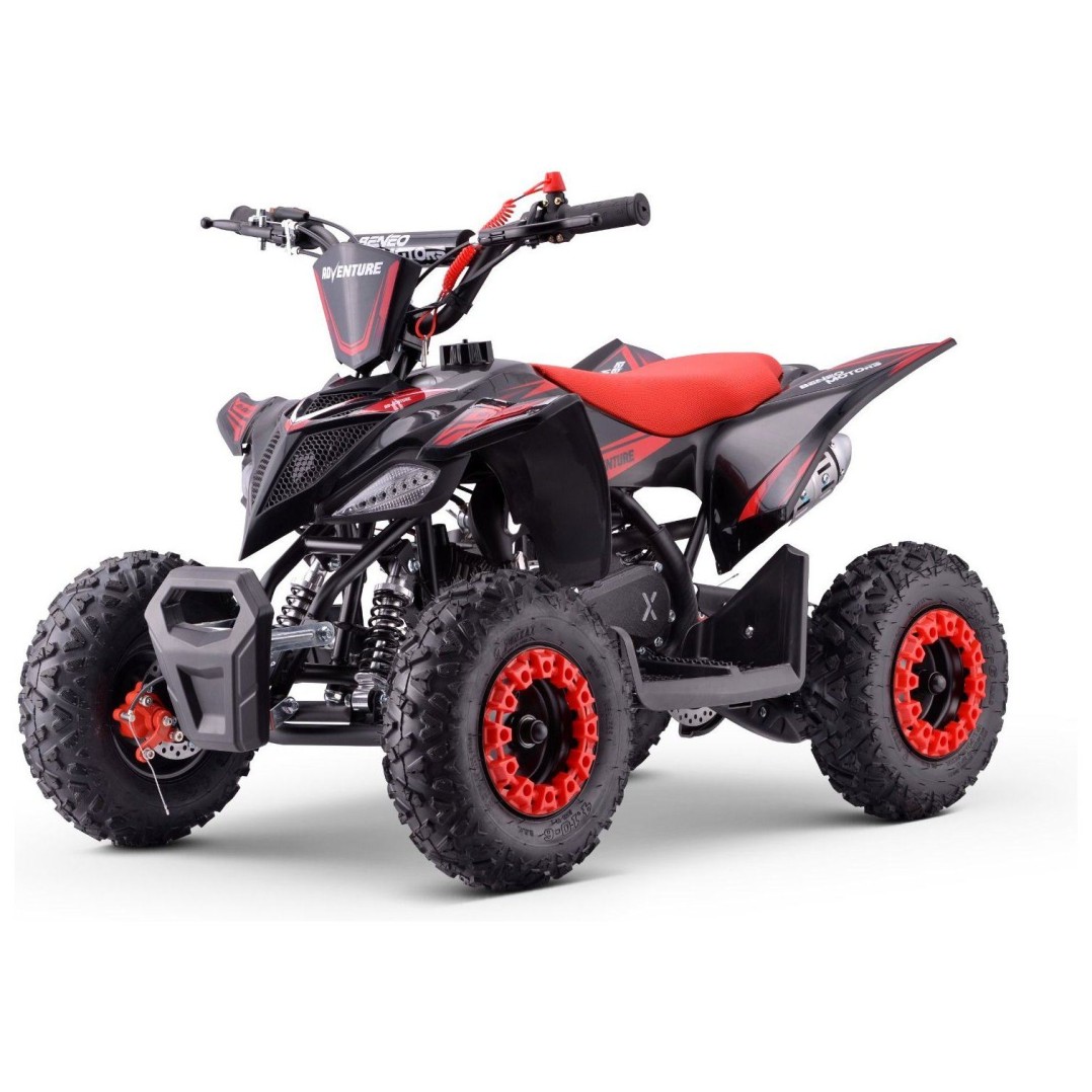 Otroški 4 kolesnik Adventure, rdeč, bencin, 50cc, 40km/h