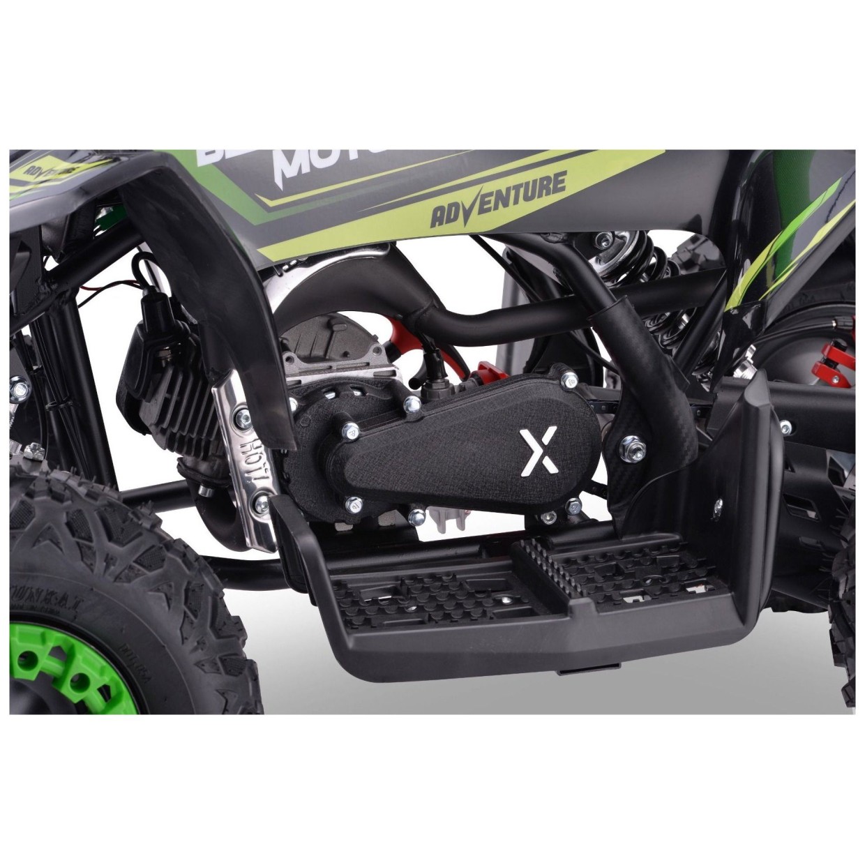 Štirikolesnik za otroke Adventure, zelen, bencin, 50cc, 40km/h Štirikolesnik za otroke Adventure, zelen, bencin, 50cc, 40km/h