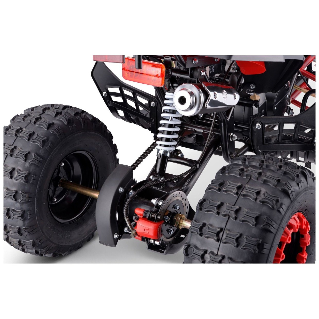 Dječji quad ZXT, benzinski, 125cc, 7,5 HP, 60 km/h, crveni