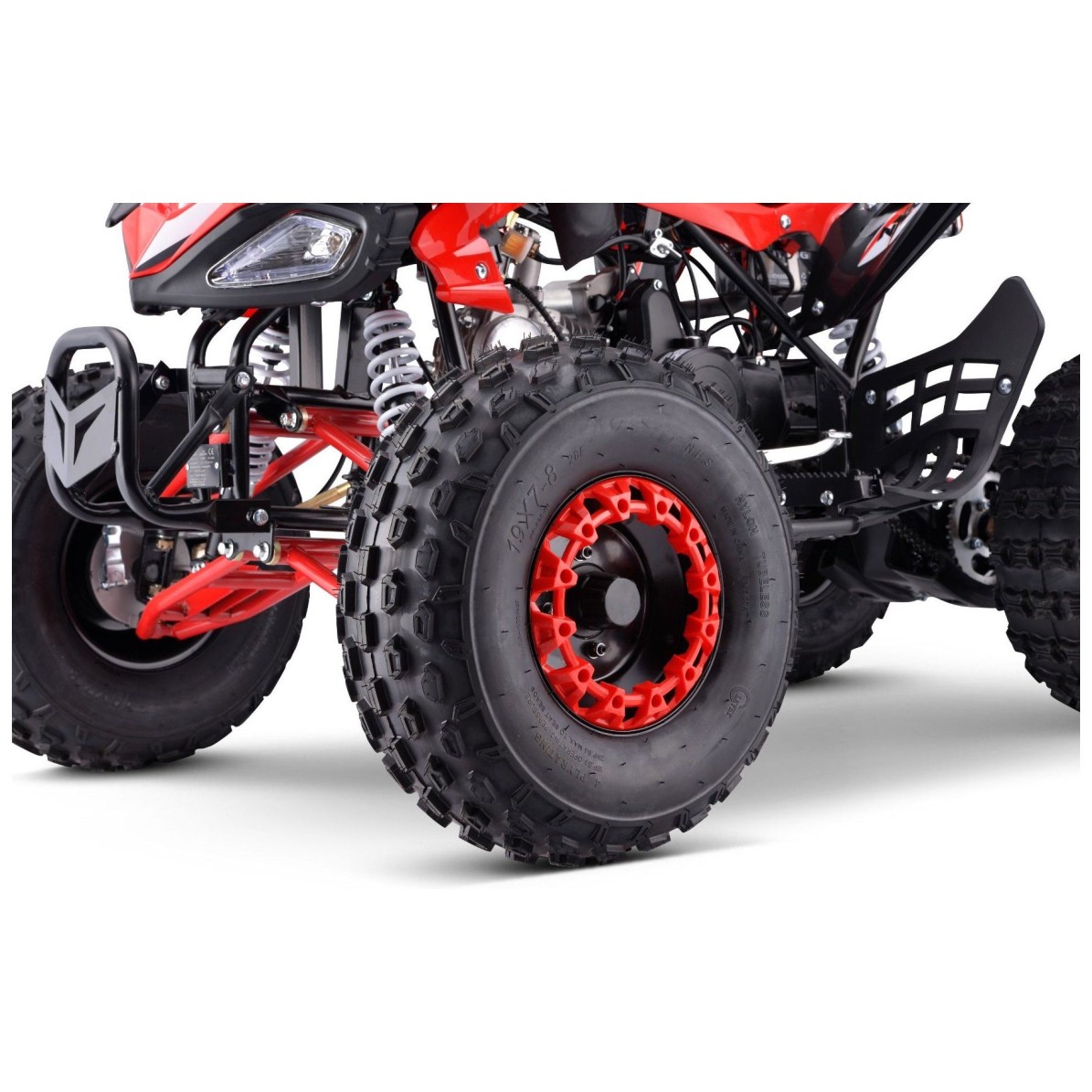 Dječji quad ZXT, benzinski, 125cc, 7,5 HP, 60 km/h, crveni