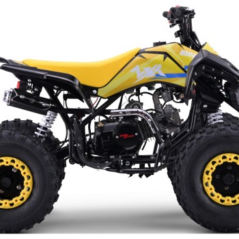 Dječji quad ZXT, benzinski, 125cc, 7,5 HP, 60 km/h, žuti Dječji quad ZXT, benzinski, 125cc, 7,5 HP, 60 km/h, žuti