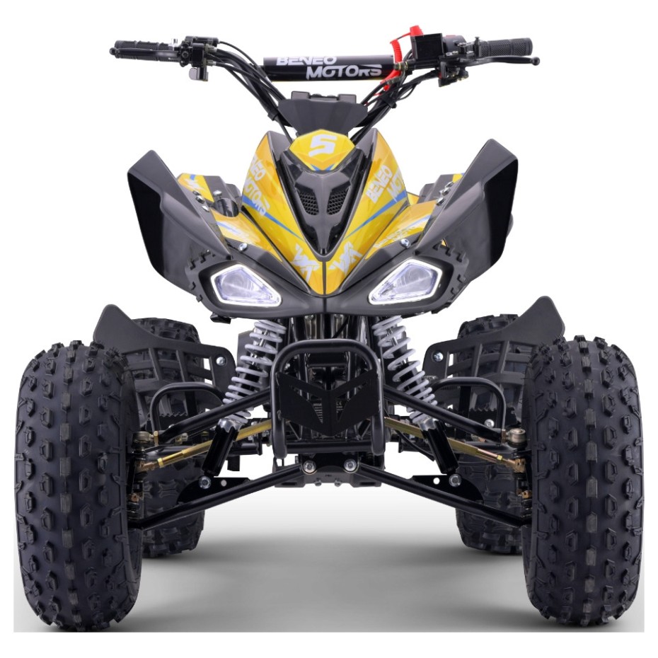Dječji quad ZXT, benzinski, 125cc, 7,5 HP, 60 km/h, žuti
