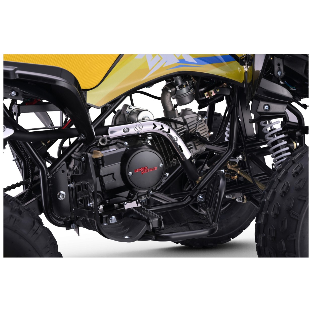 Dječji quad ZXT, benzinski, 125cc, 7,5 HP, 60 km/h, žuti