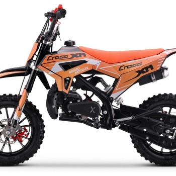 Moto CROSS XM, 50cc, 1,5 kW, dvotaktni, disk zavore, oranžna
