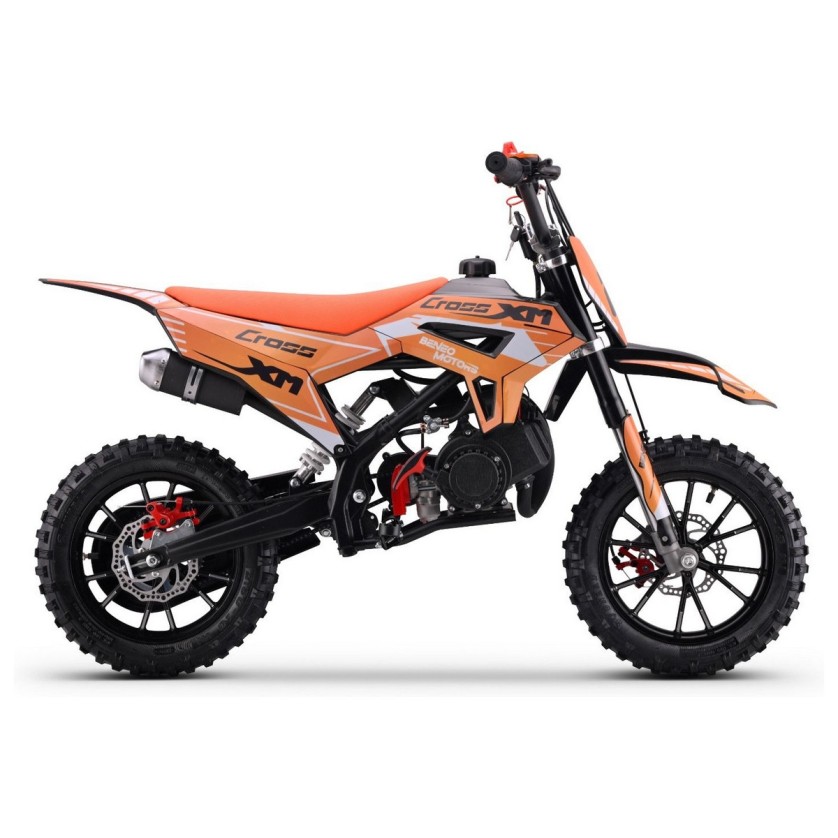 Moto CROSS XM, 50cc, 1,5 kW, dvotaktni, disk zavore, oranžna Moto CROSS XM, 50cc, 1,5 kW, dvotaktni, disk zavore, oranžna