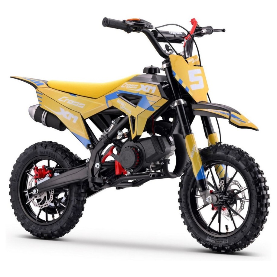 Kroser 50 kubika, 1,5 kW, dvotaktni, disk kočnice, žuta Kroser 50 kubika, 1,5 kW, dvotaktni, disk kočnice, žuta