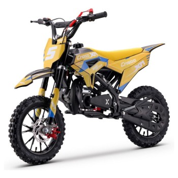 Moto CROSS XM, 50cc, 1,5 kW, dvotaktni, disk zavore, rumena
