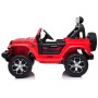 12V JEEP Wrangler RUBICON 4x4 - otroški avto na akumulator, rdeč