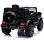 11V Mercedes G - otroški avto na akumulator, črn