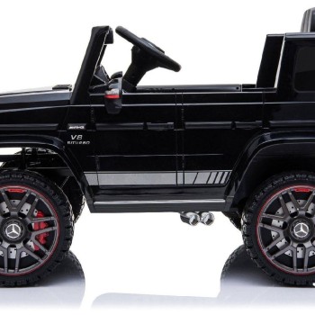 11V Mercedes G - otroški avto na akumulator, črn 11V Mercedes G - otroški avto na akumulator, črn