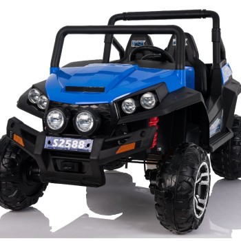 12V RSX 4x4 - otroški avto na akumulator, moder