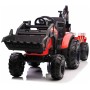 11V TOP-WORKER  - otroški traktor na akumulator, rdeč