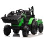 11V TOP-WORKER  - otroški traktor na akumulator, zelen