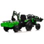 11V TOP-WORKER  - otroški traktor na akumulator, zelen