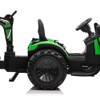 11V TOP-WORKER  - otroški traktor na akumulator, zelen