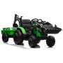 11V TOP-WORKER  - otroški traktor na akumulator, zelen