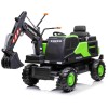 12V Volvo Excavator - otroški bager v zeleni barvi