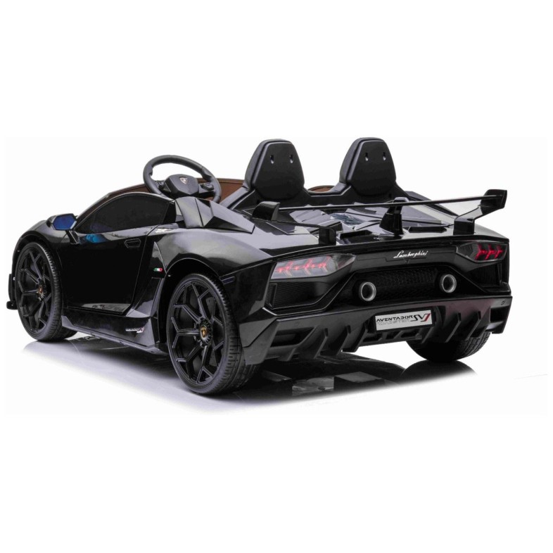 24V Lamborghini Aventador crni - dječji automobil na baterije