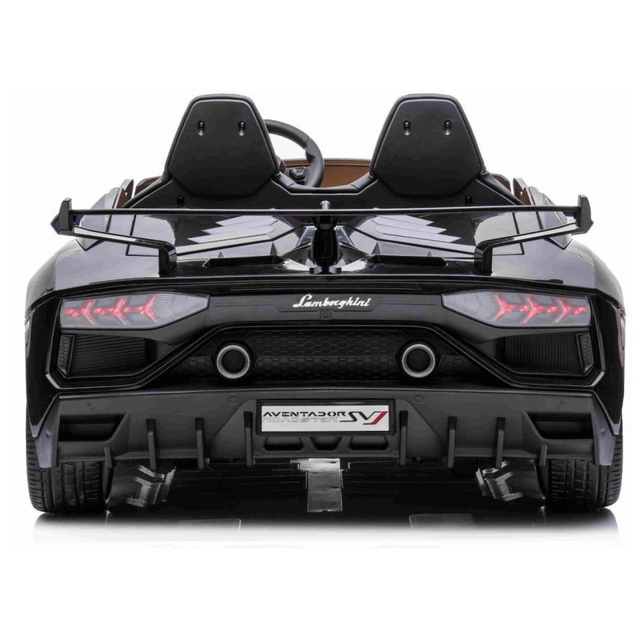24V Lamborghini Aventador crni - dječji automobil na baterije