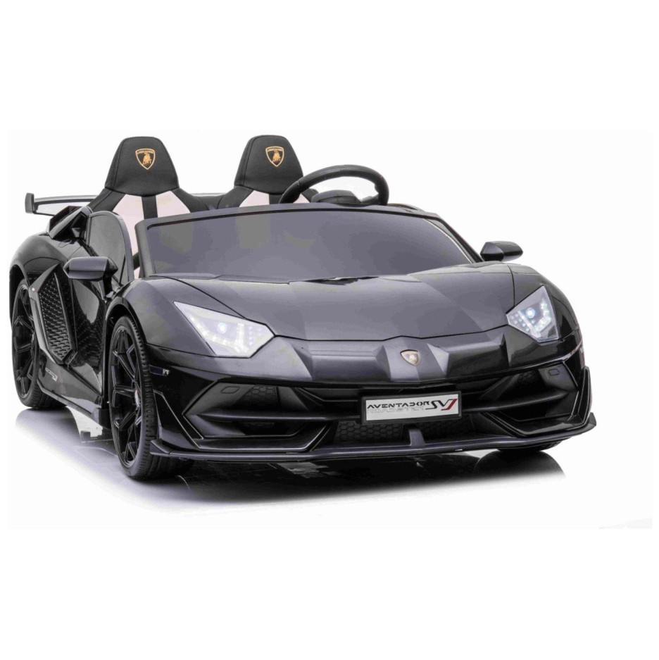 24V Lamborghini Aventador crni - dječji automobil na baterije