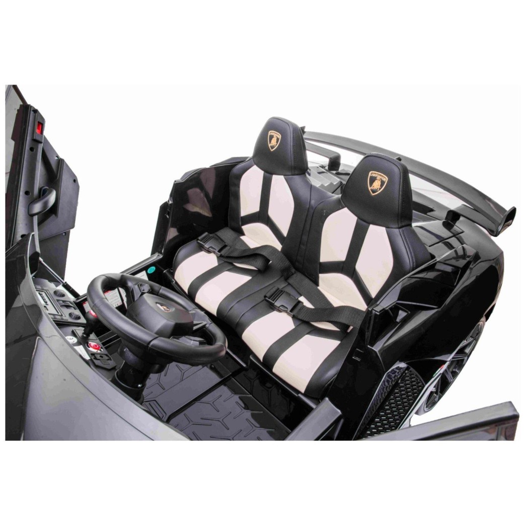 24V Lamborghini Aventador crni - dječji automobil na baterije