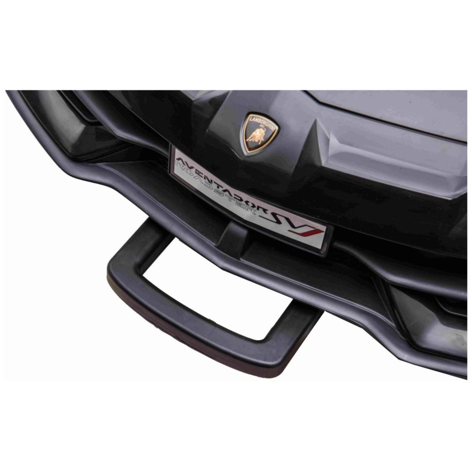 24V Lamborghini Aventador crni - dječji automobil na baterije