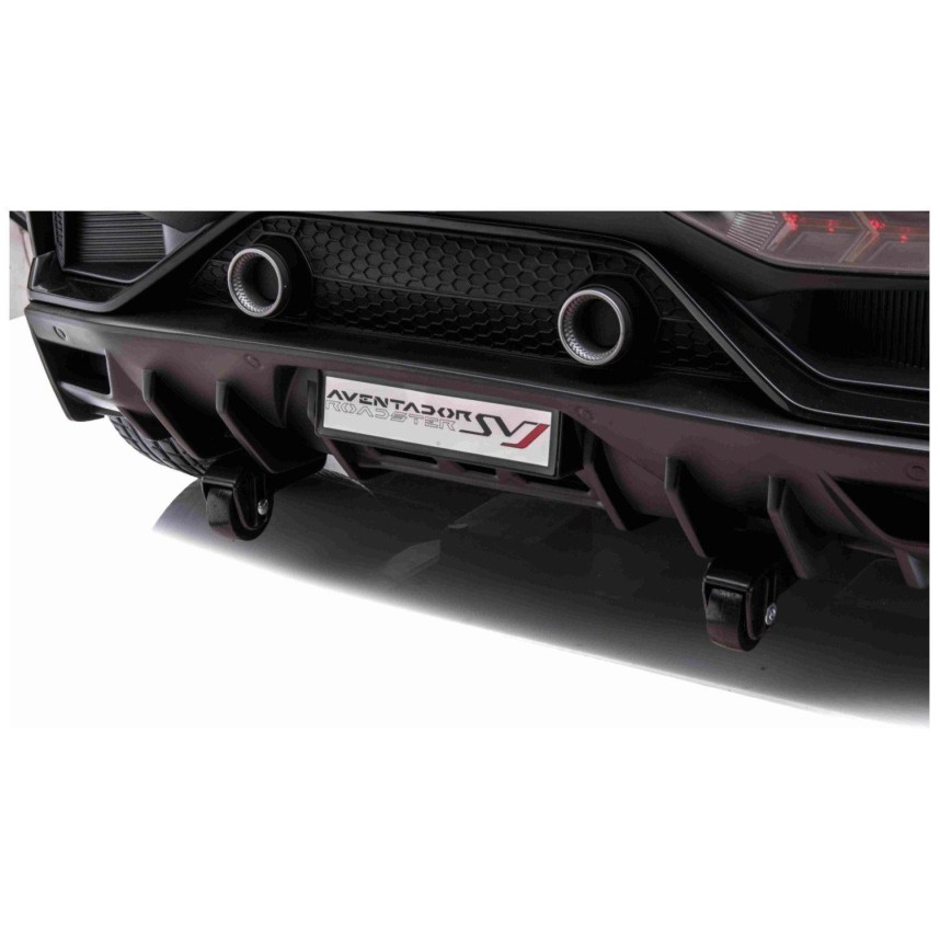 24V Lamborghini Aventador crni - dječji automobil na baterije