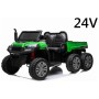 22V RIDER XXL 6X6 800W - otroški avto na akumulator, zelen 22V RIDER XXL 6X6 800W - otroški avto na akumulator, zelen