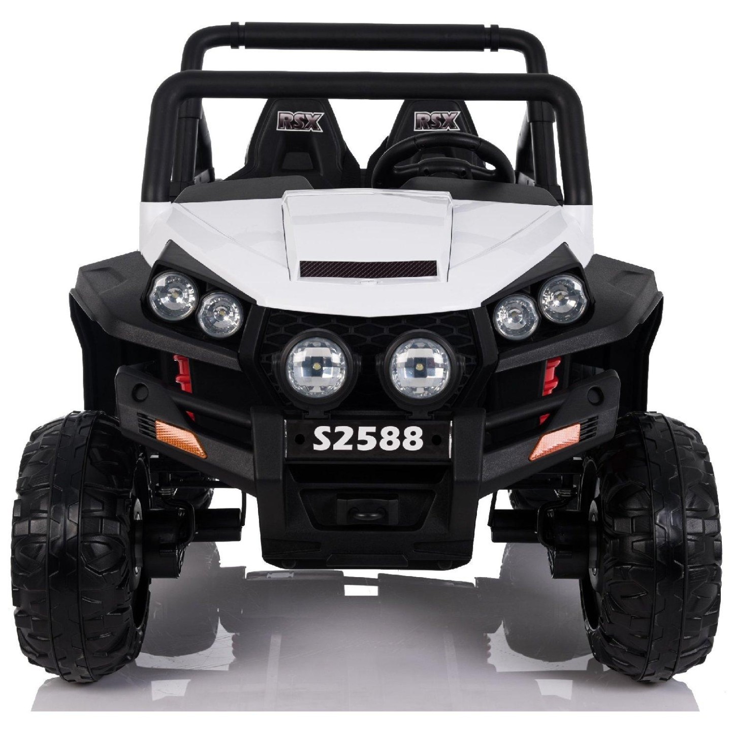 12V RSX 4x4 - otroški avto na akumulator, bel