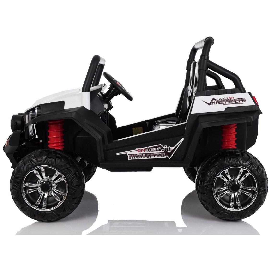 12V RSX 4x4 - otroški avto na akumulator, bel