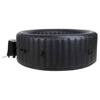 Napihljiv jacuzzi 180 cm - napihljivi masažni bazen, črn