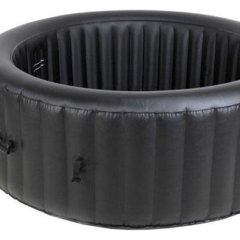 Napihljiv jacuzzi 180 cm - napihljivi masažni bazen, črn