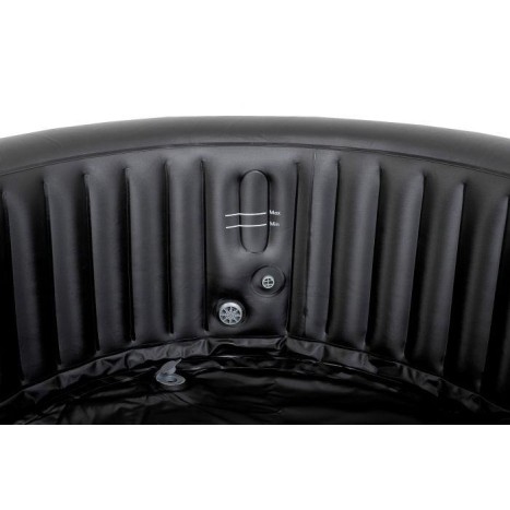napihljiv jacuzzi 208 cm - napihljivi masažni bazen, črn