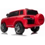 12V Toyota Landcruiser - avto na akumulator, rdeč
