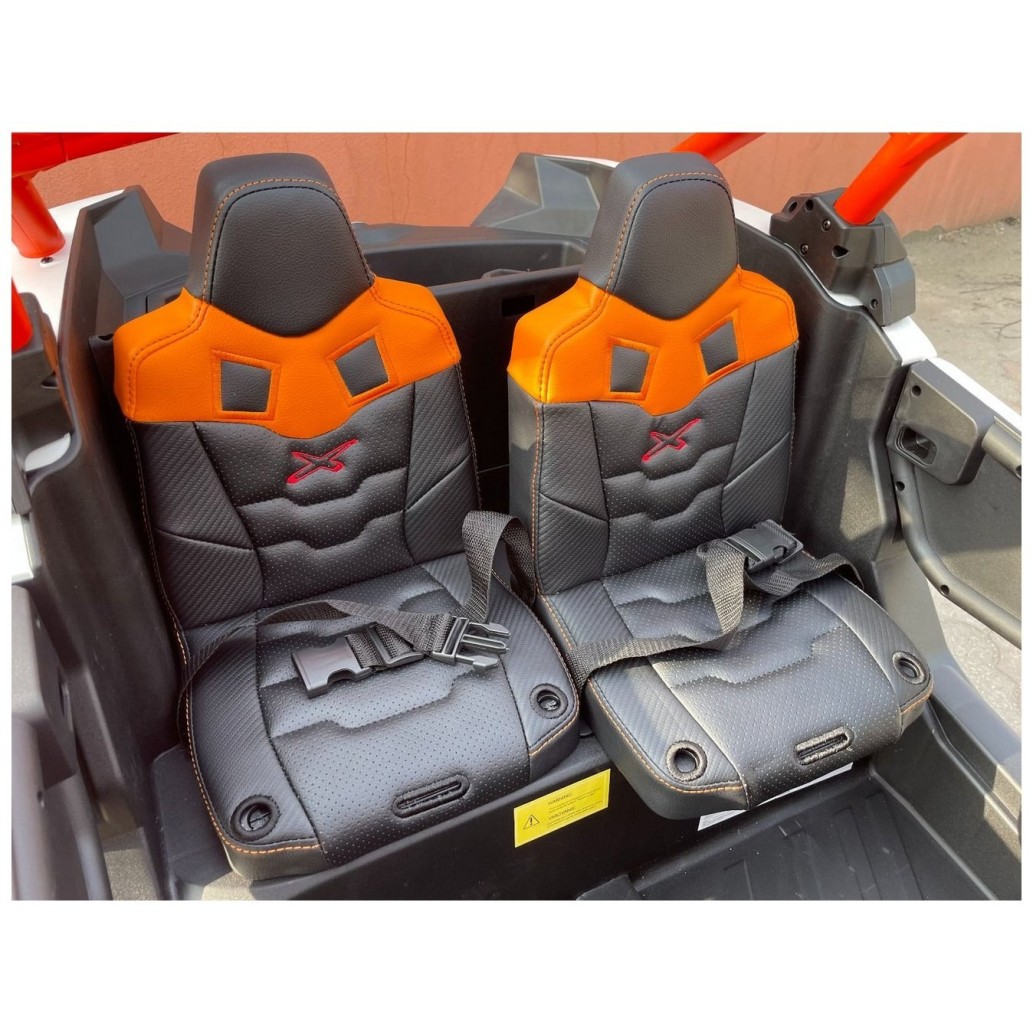 12V CAM-AM MAVERICK - otroški avto na akumulator 4x4, orange