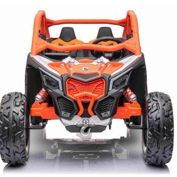 12V CAM-AM MAVERICK - otroški avto na akumulator 4x4, orange