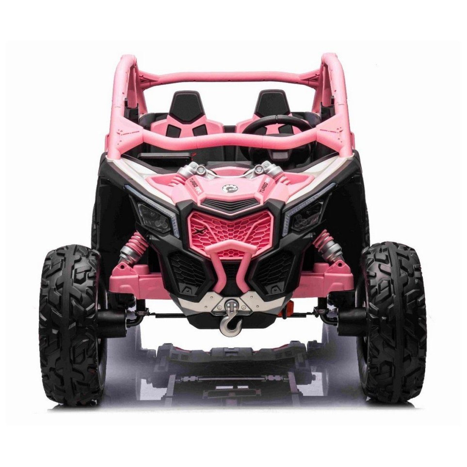 12V CAM-AM MAVERICK - otroški avto na akumulator 4x4, pink