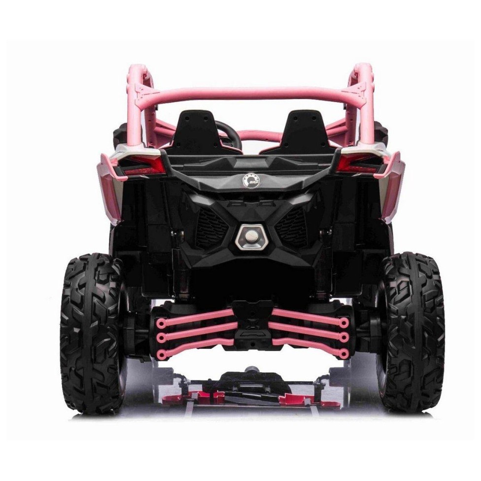 12V CAM-AM MAVERICK - otroški avto na akumulator 4x4, pink