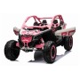 12V CAM-AM MAVERICK - otroški avto na akumulator 4x4, pink