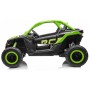 12V CAM-AM MAVERICK - otroški avto na akumulator 4x4, zelena