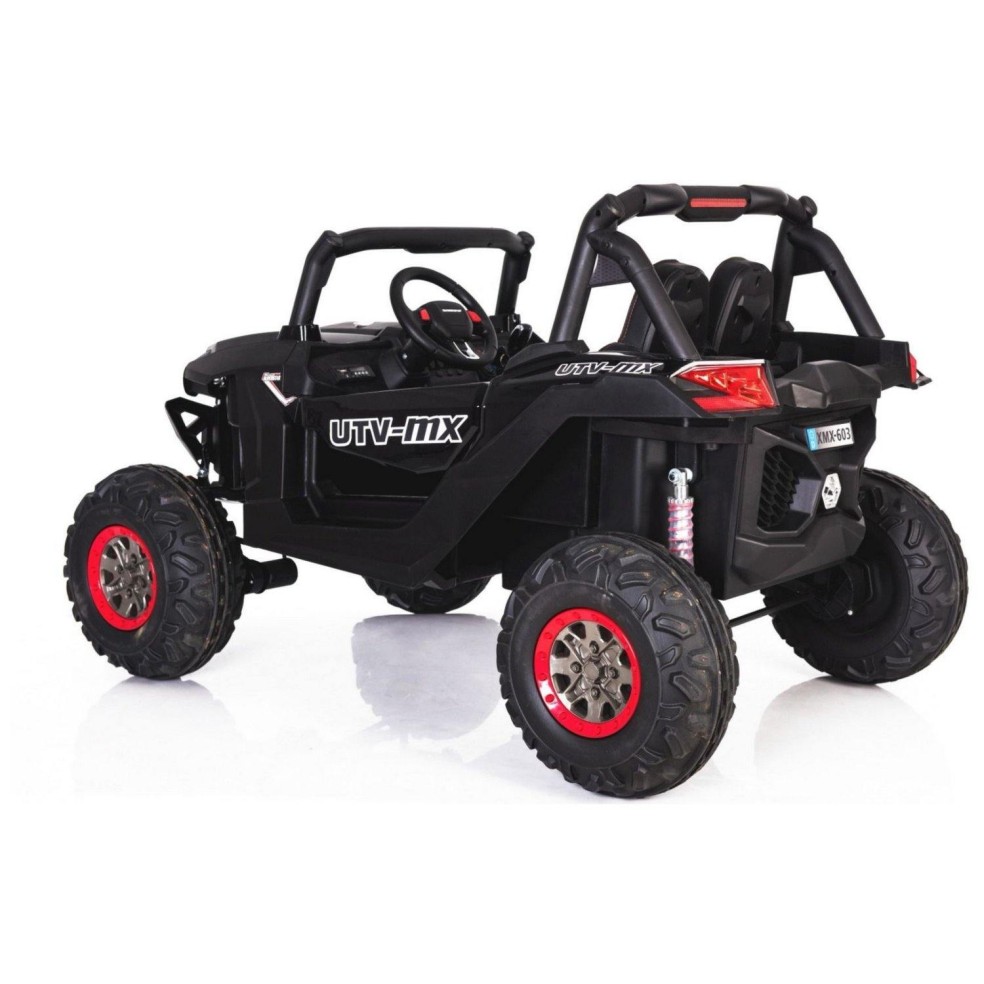 22V RSX MX - dječji automobil na baterijem 4x4, crni