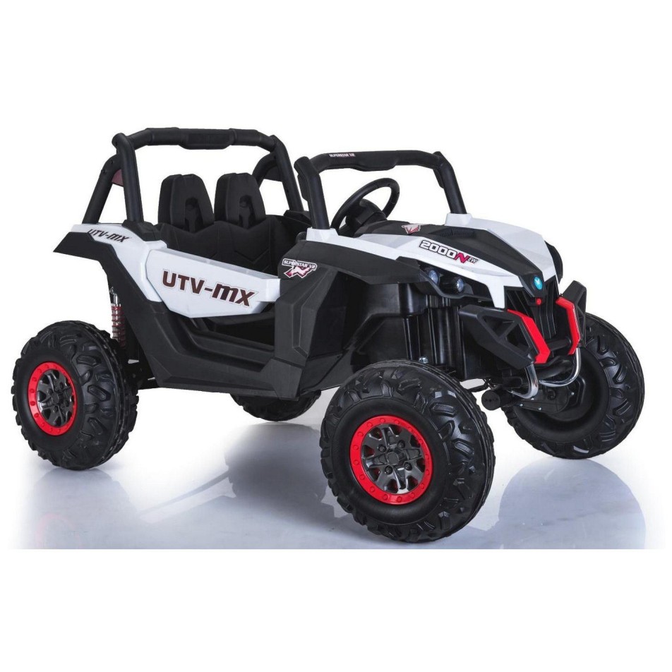 22V RSX MX - otroški avto na akumulator 4x4, bela