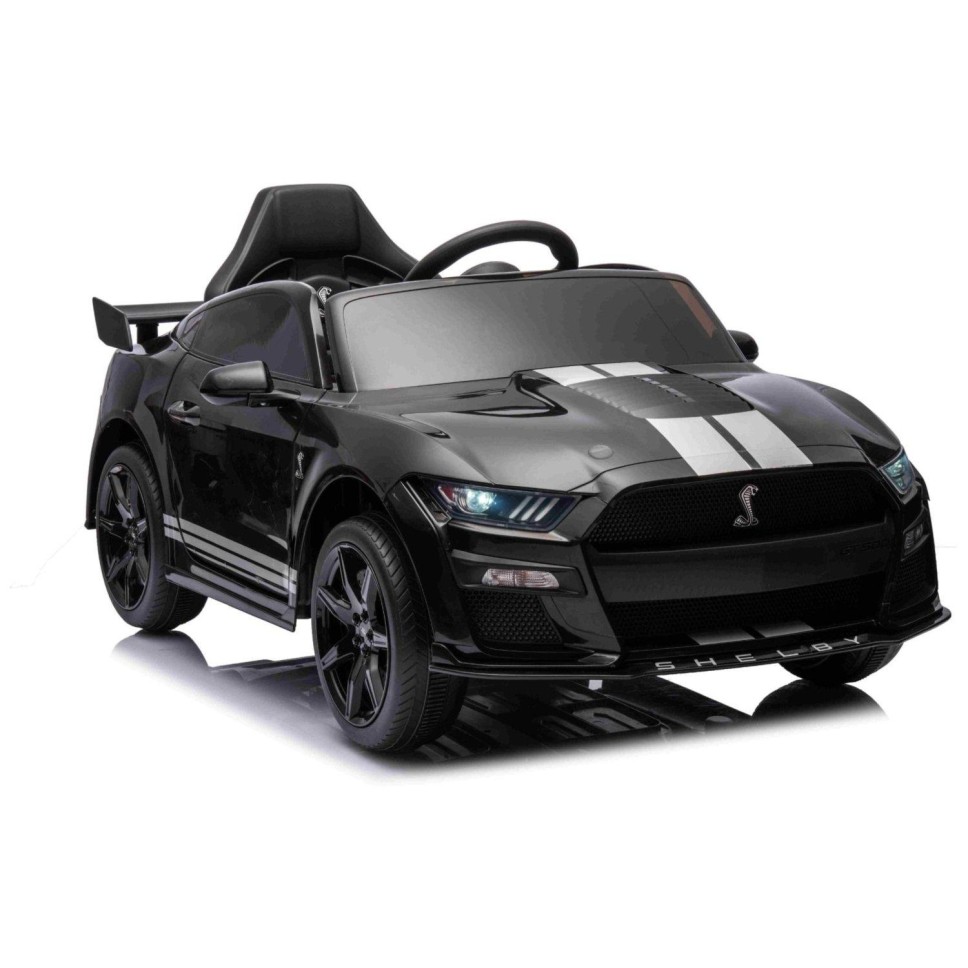 12V dječji automobil Shelby Mustang GT 500 Cobra, crni